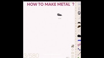 Metal in Little Alchemy #shorts #youtubeshorts #viral #video