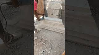 Installation of precast parapet