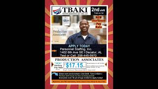 PSI Decatur is Hiring Now for TBAKI