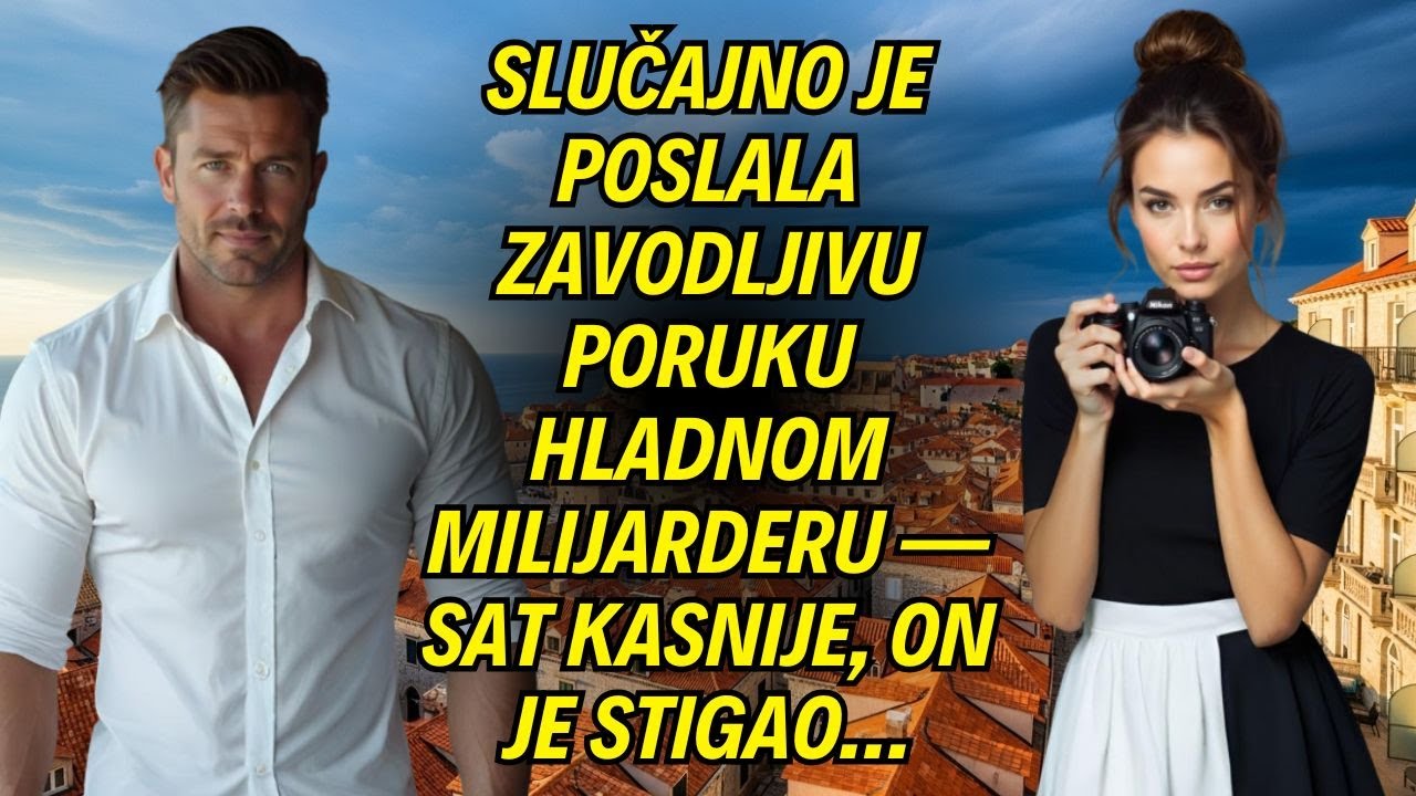 Slučajno je poslala zavodljivu poruku hladnom milijarderu — sat kasnije, on je stigao…