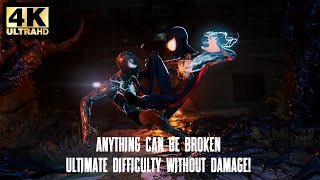 Anything Can Be Broken | No Damage on Ultimate Difficulty | Marvel's Spider-Man 2 | 4K 60fps