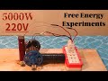 ElectroGenius: Unlocking 220V Free Energy with Rotor Magnets and Coils!