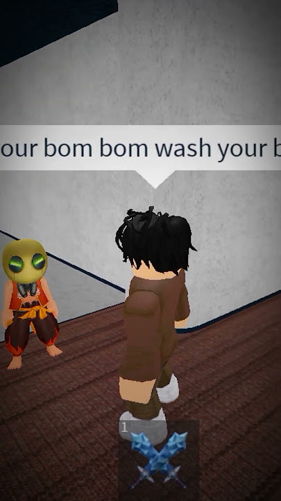 Wash your bom bom 😜 but murder mystery 2#shorts #mm2 #trends #roblox
