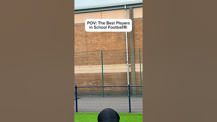POV: The Best Players in School Football🏫 #football #footballshorts