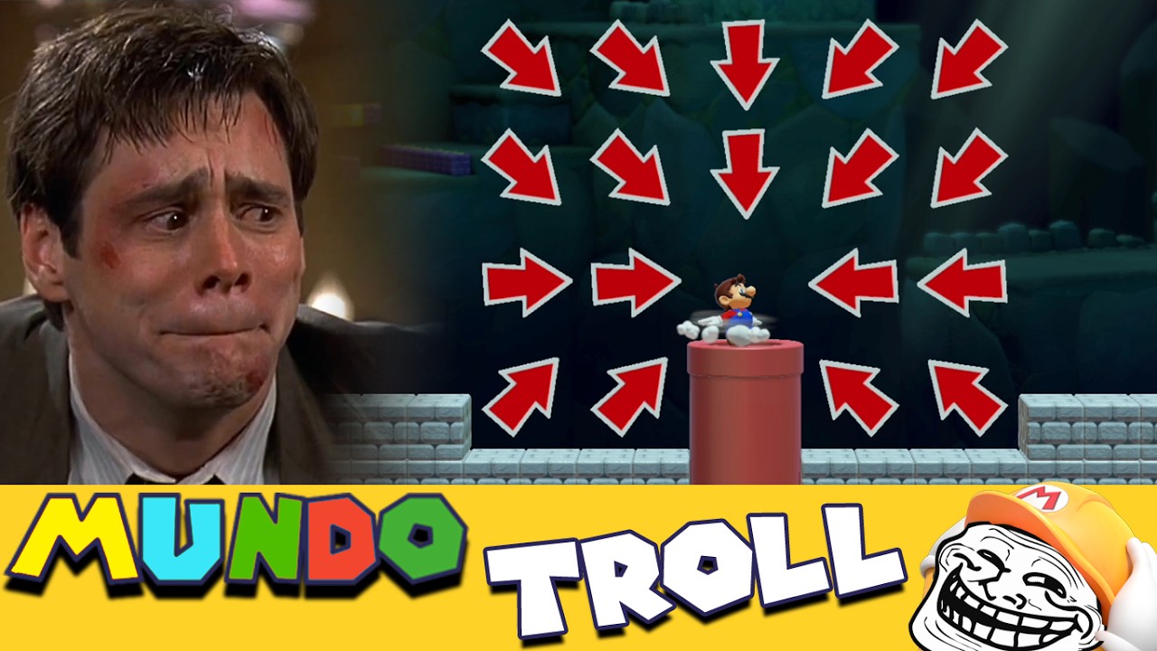 Esquivo la PILLERÍA con mi Propia PILLERÍA!!! - SUPER MUNDO TROLL - SMM2 - ZetaSSJ