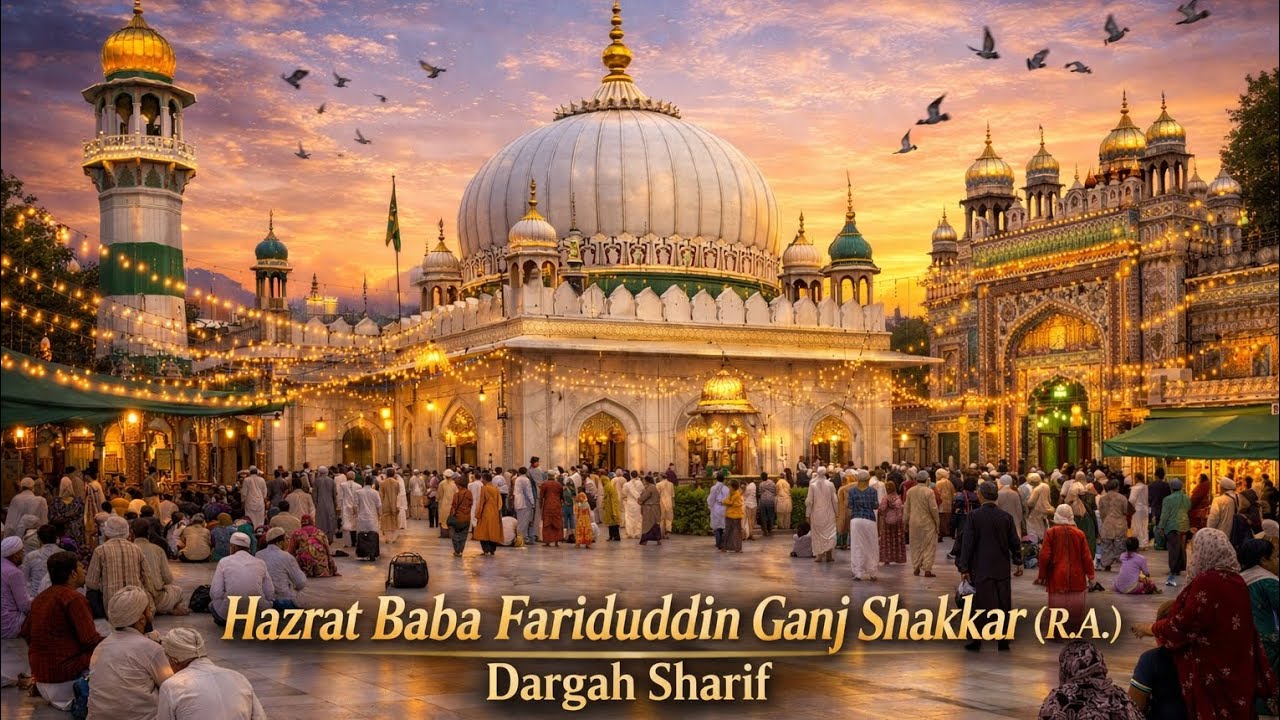 बाबा फरीदुद्दीन गंज शक्कर ✨रहमतुल्लाह अलैह की दरगाह शरीफ | दिल को सुकून देने वाली ज़ियारत