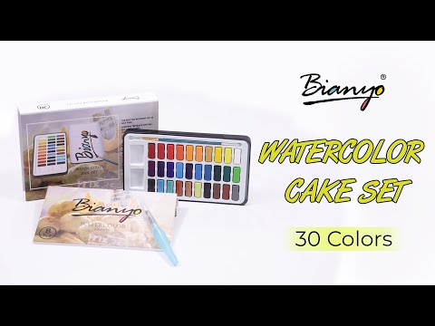 Bianyo Professional Watercolors, Set of 36 – LOOKART INC