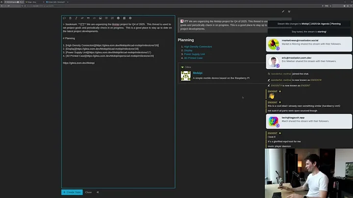 Mobipi | 2025:Q4 Agenda | Planning