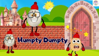 Humpty Dumpty Nursery Rhyme-Humpty dumpty sat on a wall-English nursery rhyme for kids#wonderwowkidz