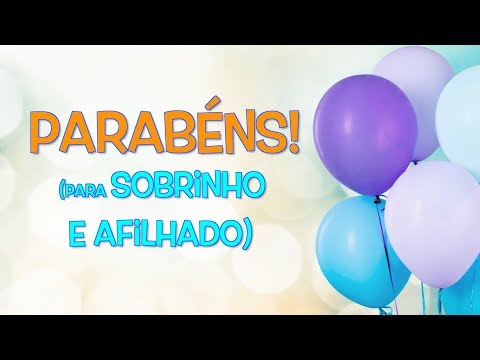 MENSAGEM DE ANIVERSÁRIO PARA AFILIADO E SOBRINHO