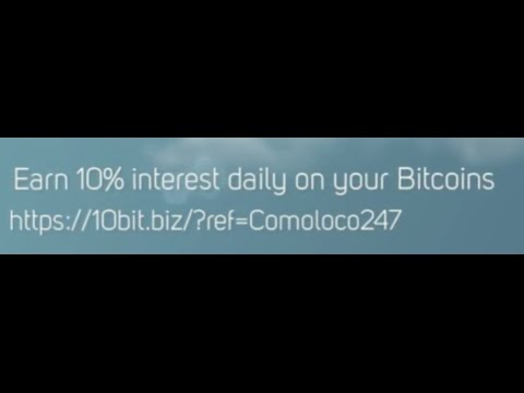 Earn interest on your bitcoins