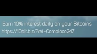 Earn 10% Interest Daily on Bitcoins Earn 10% Interest Daily on Bitcoins