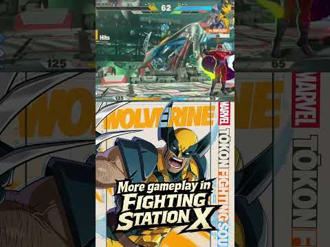 Wolverine Gameplay Marvel Tokon Fighting Souls AMAZING 016 #shorts #marveltokon