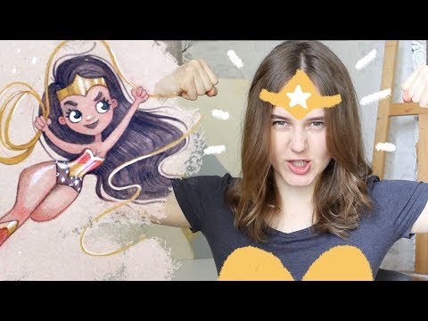 ⚡️Wonder Woman⚡️ (Чудо-Женщина) | SPEEDPAINT