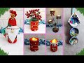 DIY 5 Christmas Decoration idea with Tin cans at home | Best out of waste Christmas Decoration idea