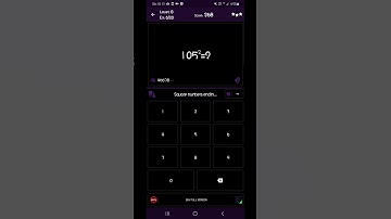 Math Tricks - Training mode - Square numbers ending in 5 - level 008 (Number Keyboard)