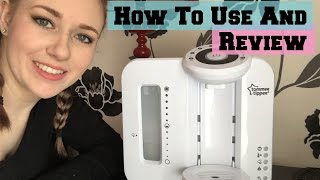 Tommee Tippee Perfect Prep Machine Review And How To Use !