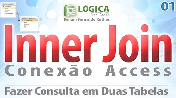 Video97 - Parte 01 - Unir tabelas com INNER JOIN em consulta  Excel /Access