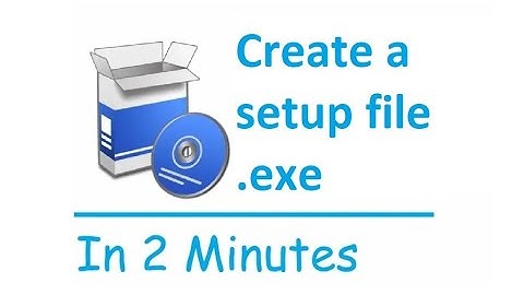 How to Create Setup.exe in Visual Studio - c#