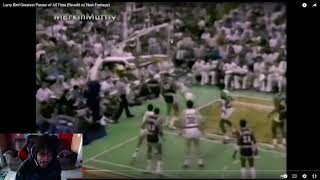 WTF DID I JUST WATCH.... Reacting to Larry Bird Greatest Passer of All Time (Re-edit w/ New Footage)