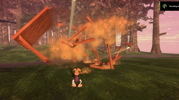 Rayman ROTD: Procedural destruction