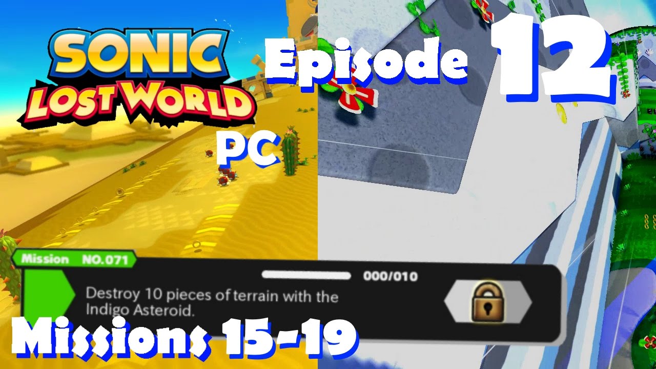 Sonic Lost World Pc Episode 12 Steam Achievements 15 19 And One Star Ring The Sonic Eval Project Youtube