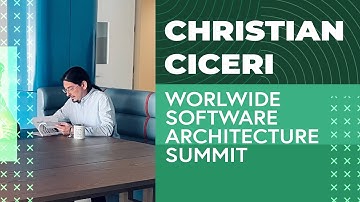 Christian Ciceri interview for Worldwide Software Architecture Summit