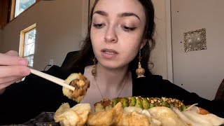 ASMR Eating Sushi Satisfying Crunchy Eating Sounds for Deep Sleep