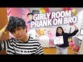 Girly Room Prank On Bro! | Ranz and Niana