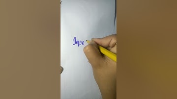 How to write with cut marker. #calligraphy #shortvideo #writing #trending #short