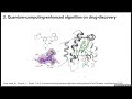 [QISCA JC] Quantum-computing-enhanced algorithm on drug-discovery