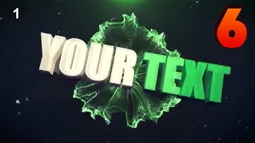 TOP 10 Blender Intro Templates #6 C4D+AE,SVP + Free Download