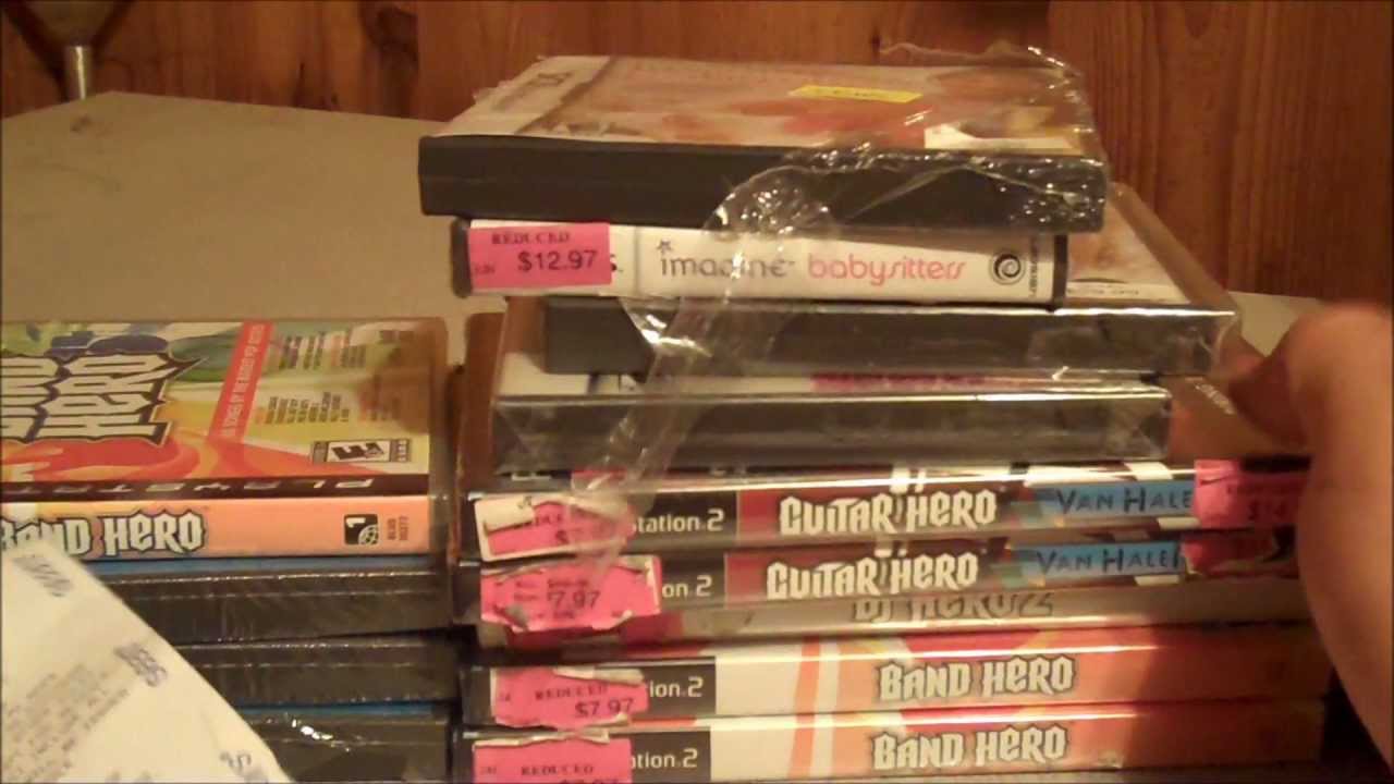 Video Game Clearance Rack At Sears - 75% Off The Sale Price