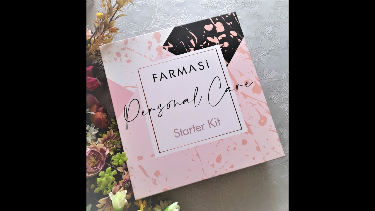 UNBOXING FARMASI PERSONAL CARE STARTER KIT YouTube