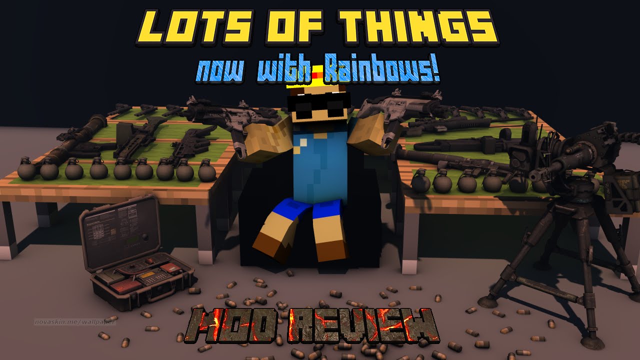 Lots of Things Mod Review (1.8 / 1.7.10 Mod Showcase) now with Rainbows ...