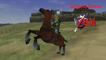 Legend of Zelda Ocarina of Time: Getting Epona