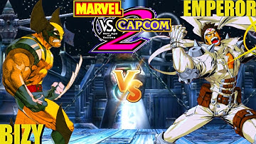 MvC2 Mvci Umvc3 BIZY vs EMPEROR KAIN pt 2