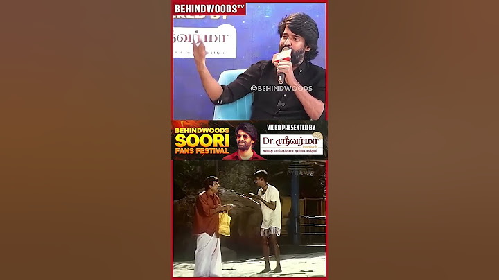 சரியா நடிக்கலைனு கவுண்டமணி எட்டி உதைச்சுட்டாரு... 🤣 Soori Reveals 1st Time