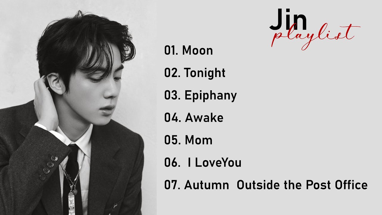 Jin BTS Playlist