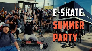 Electric Skateboard Summer Party | Evolve & Loaded Boards