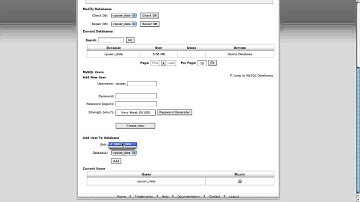 cPanel | An introduction to MySQL management