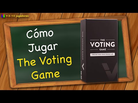 Cómo jugar The Voting Game (El Juego de Votar)