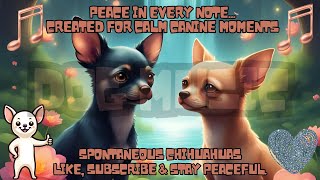 1 Hour Peaceful Notes Dog Music for Anxiety & Rest | Spontaneous Chihuahuas