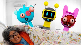 Super Granny Vs Incredibox Sprunki & Skibidi Toilet In Real Life Animation Compilation