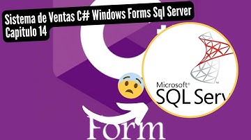 C# Windows Forms Sql Server Sistema de Venta Capitulo 14