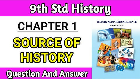source of history class 9 questions and answers | chapter 1 exercise with PDF maharashtra board