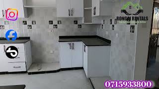 Newly finished 4 Bedroom Bungalows in Ongata Rongai. Affordable lifestyle 0715933800