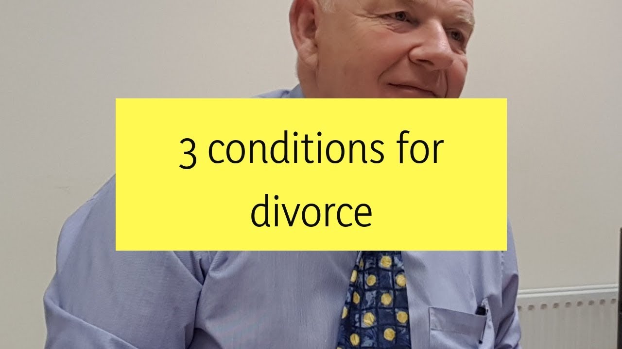 3 Conditions for Divorce in Ireland YouTube