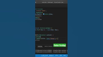 How to make flutter FirstApp #flutter #short #way2tech_knowledge #flutterapp #application #web #html