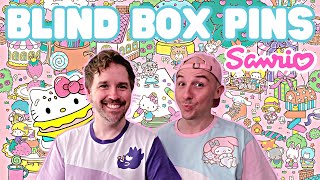 Loungefly Sanrio Blind Box Pin Unboxing | Hot Topic Haul | Hello Kitty Mystery Pin Haul